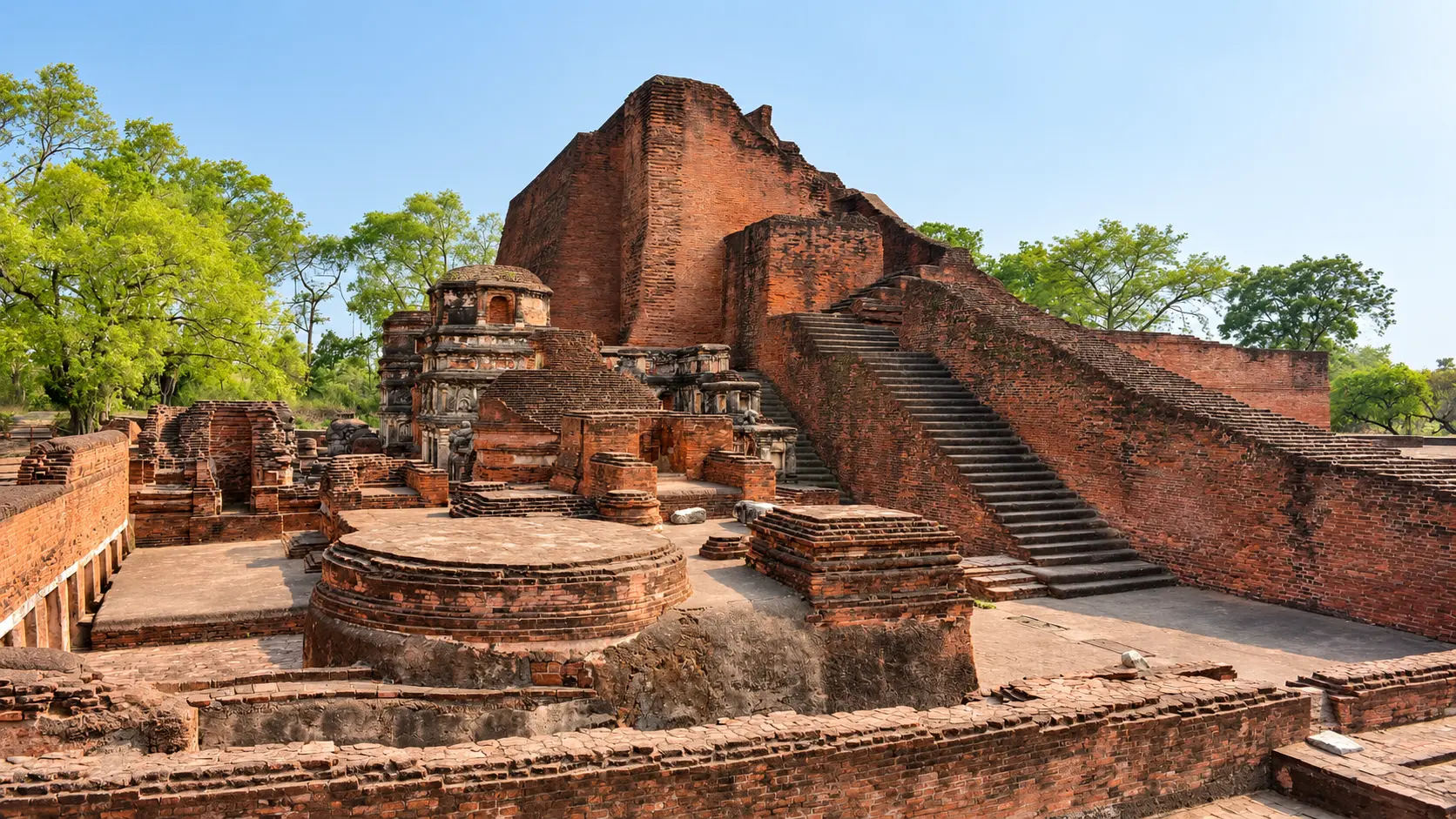 Nalanda Mahavihara Ruins