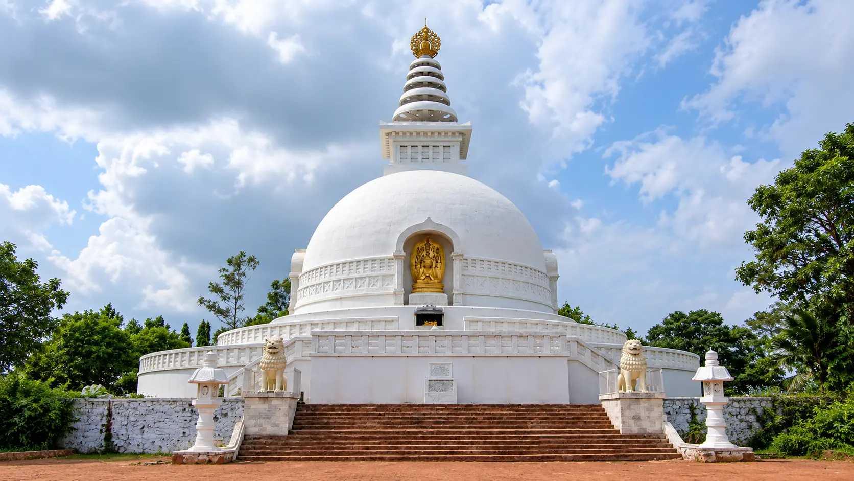 Rajgir (Vishwa Shanti Stupa and Griddhakuta)