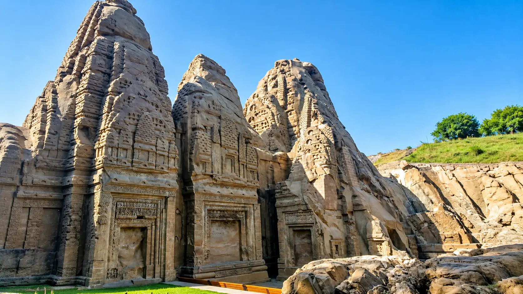 Masrur Rock-Cut Temple