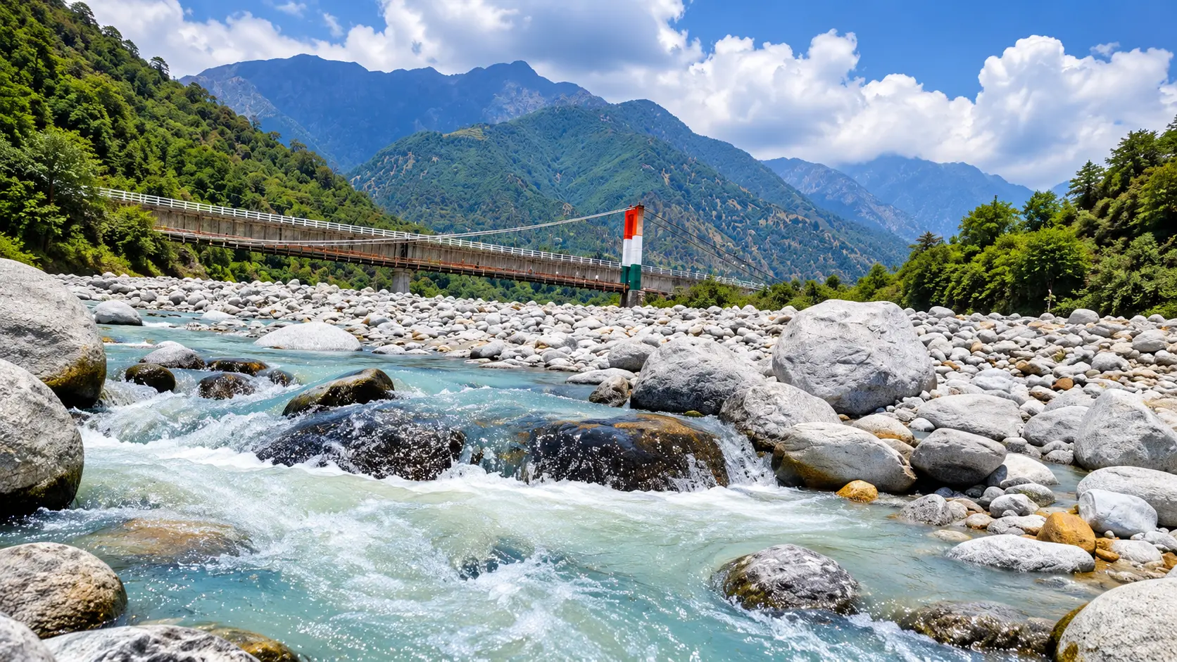Palampur Tea Estates and Neugal Khad