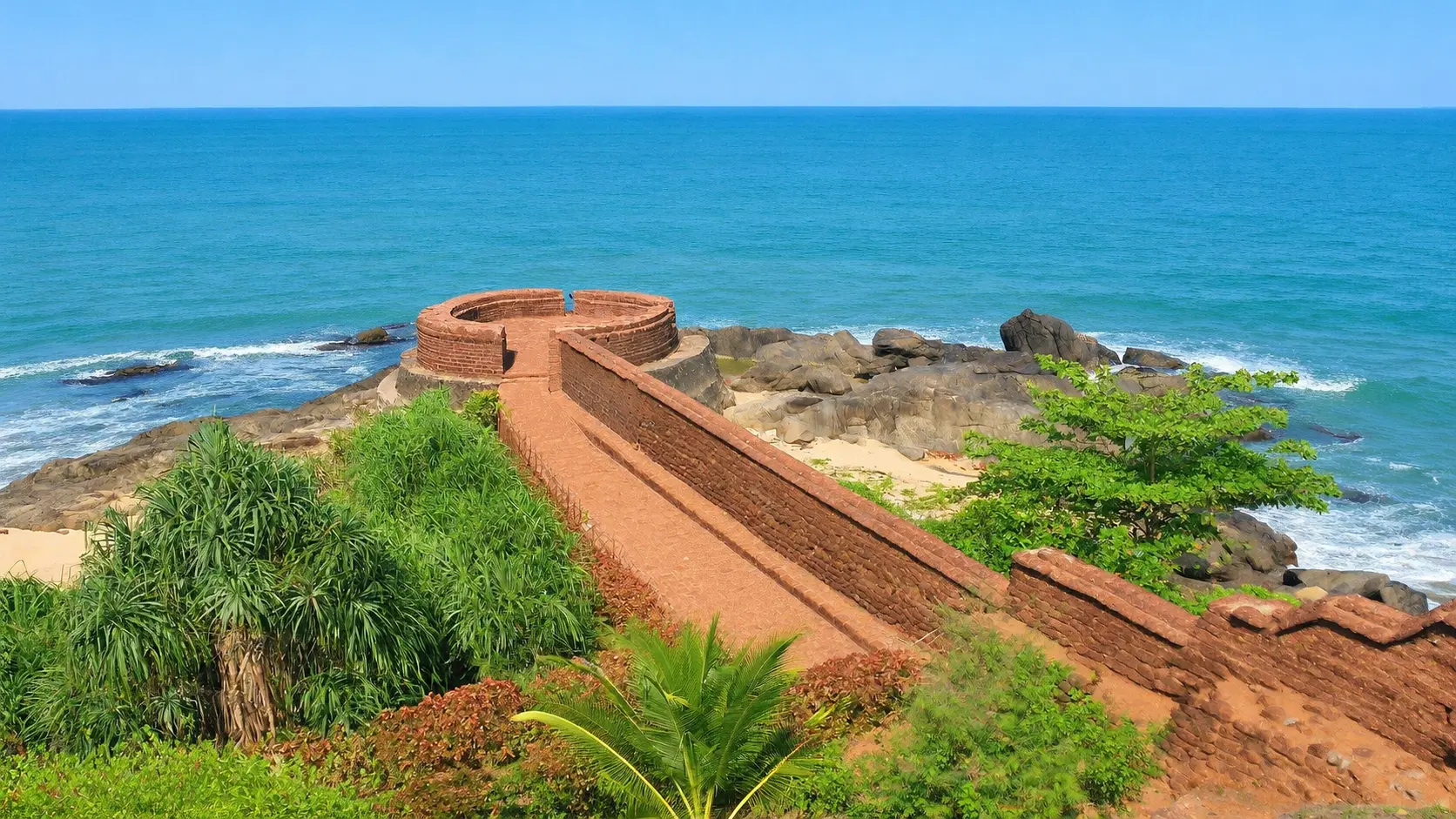 Bekal Fort and Beach