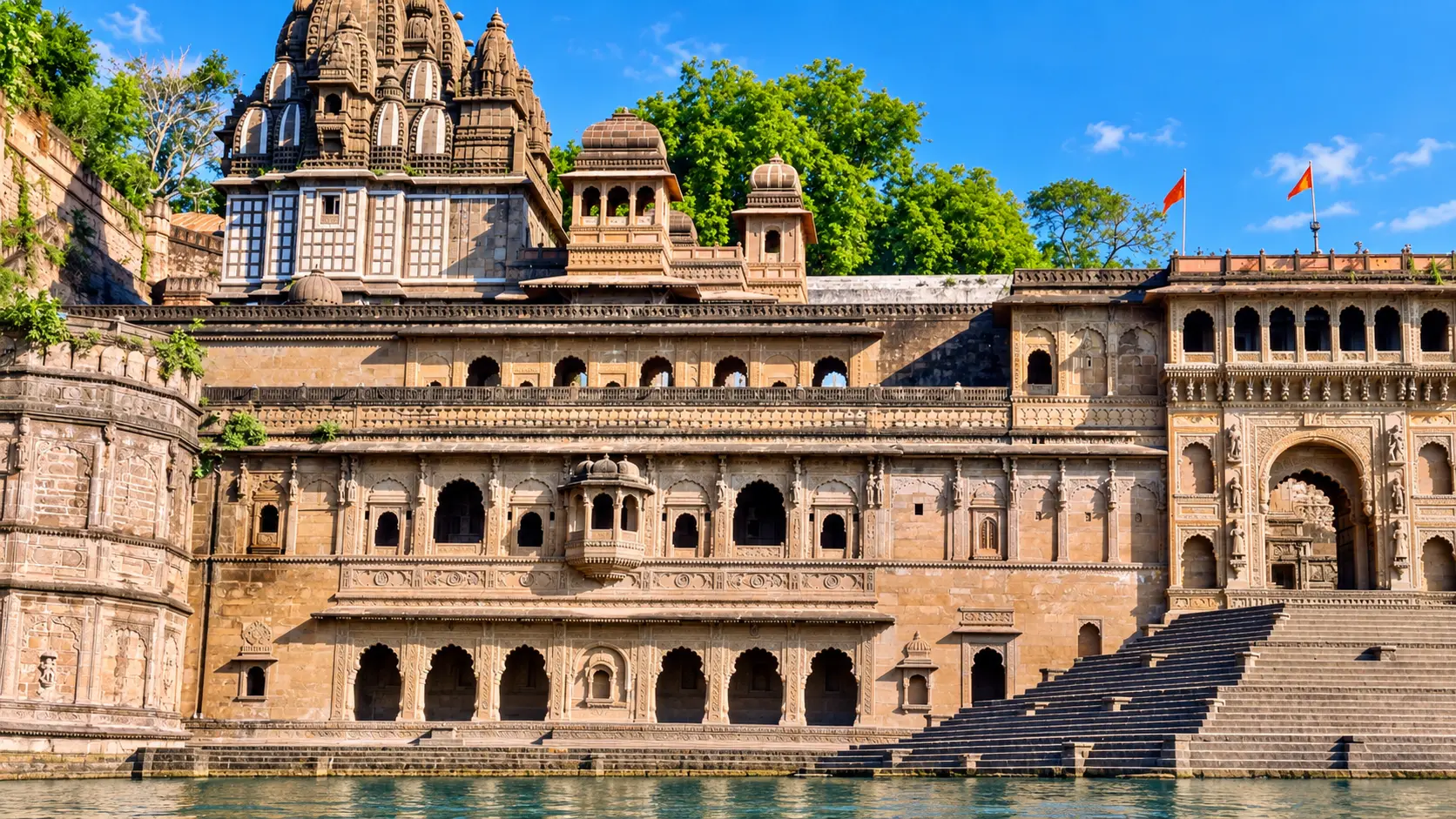 Maheshwar Ahilya Fort and Ghats