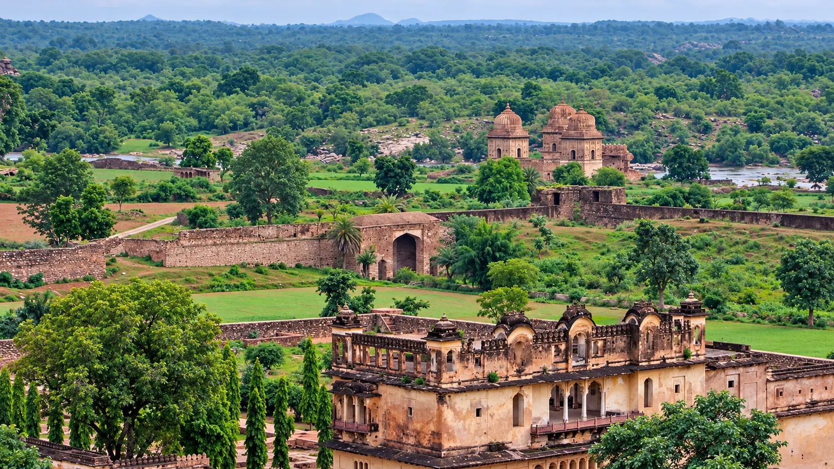 Orchha Fort Complex and Heritage
