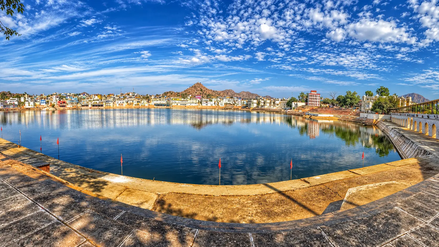 Pushkar Lake and Brahma Temple