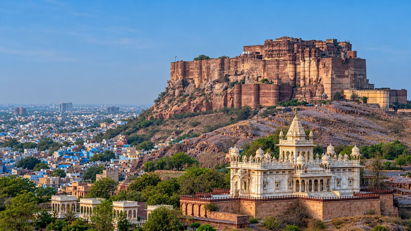 Sojat Fort and Mehendi hub