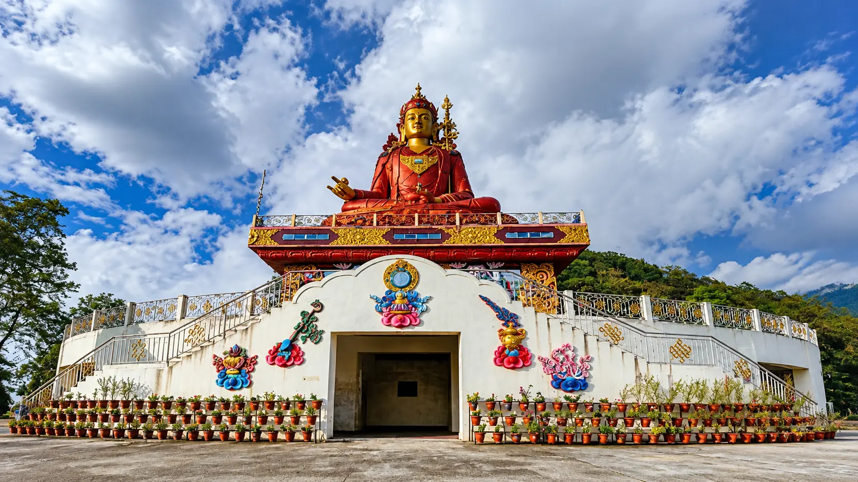 Namchi Siddhesvara Dhaam and Samdruptse