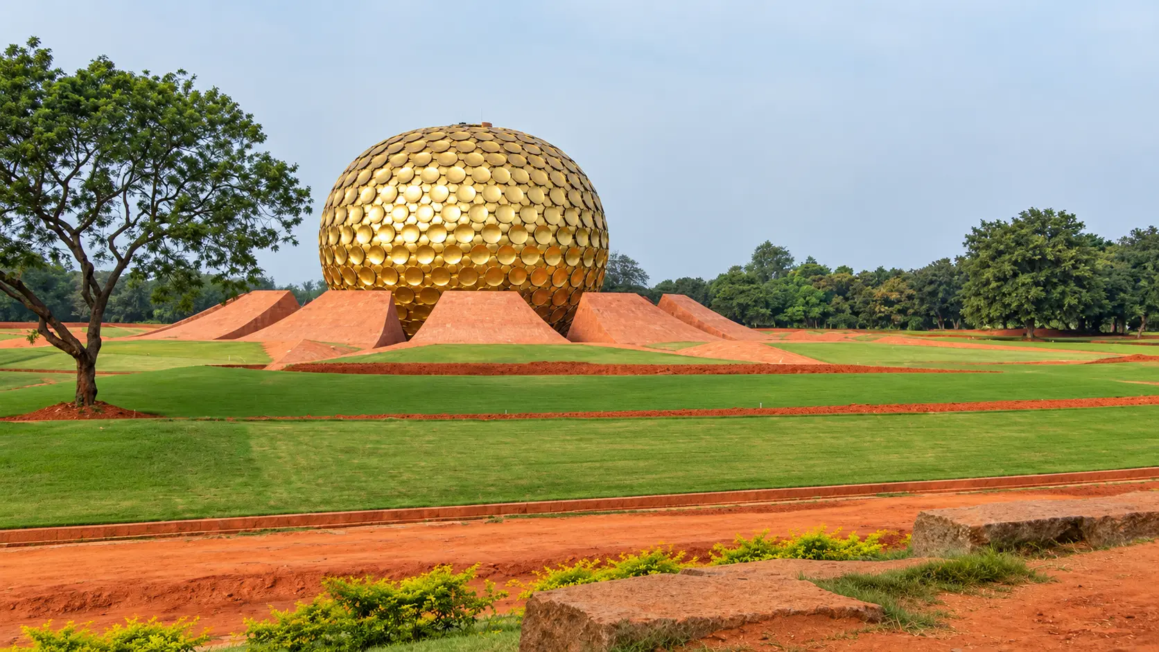 Auroville Matrimandir and Visitor Centre