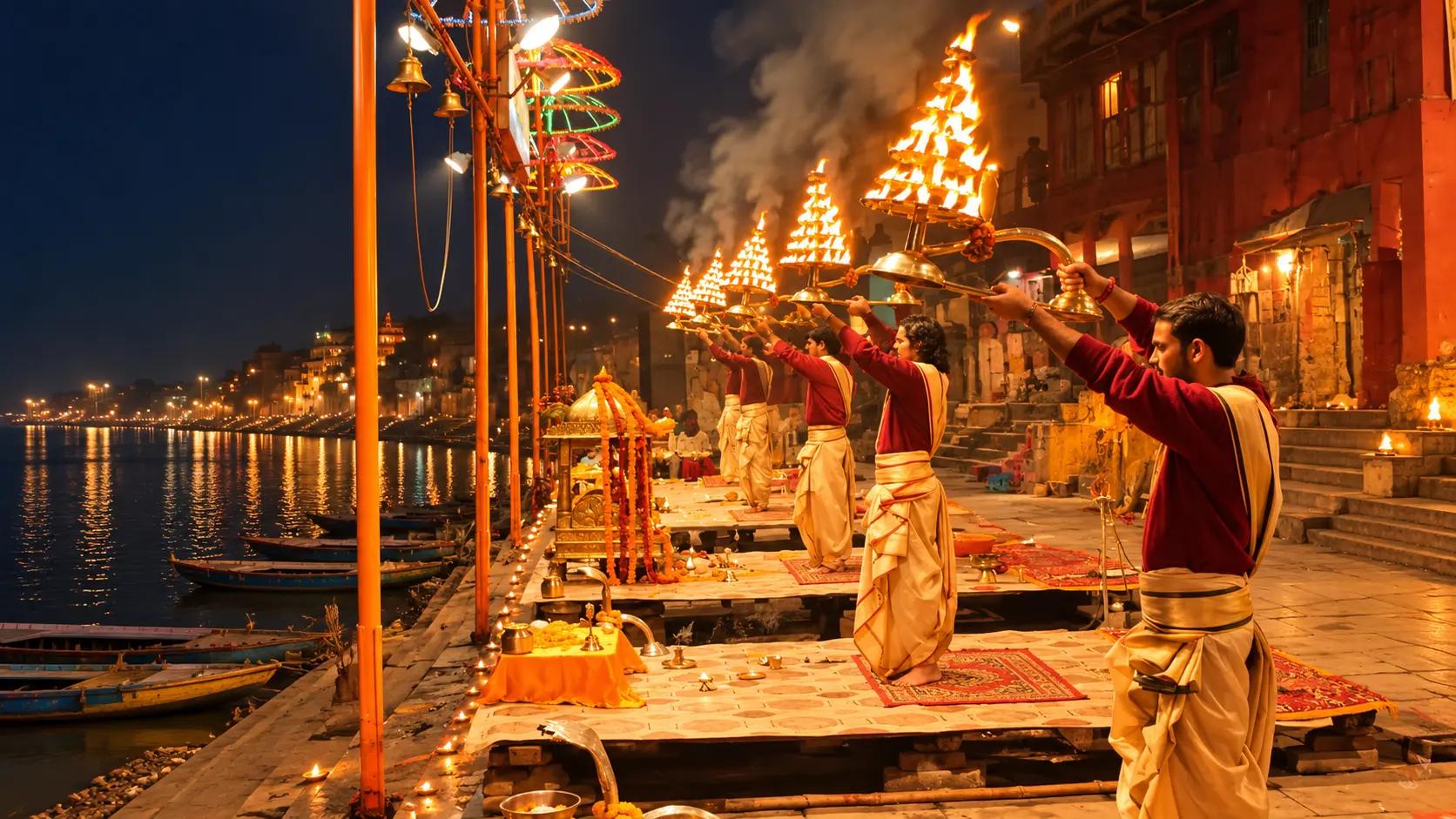 Dashashwamedh Ghat and Ganga Aarti