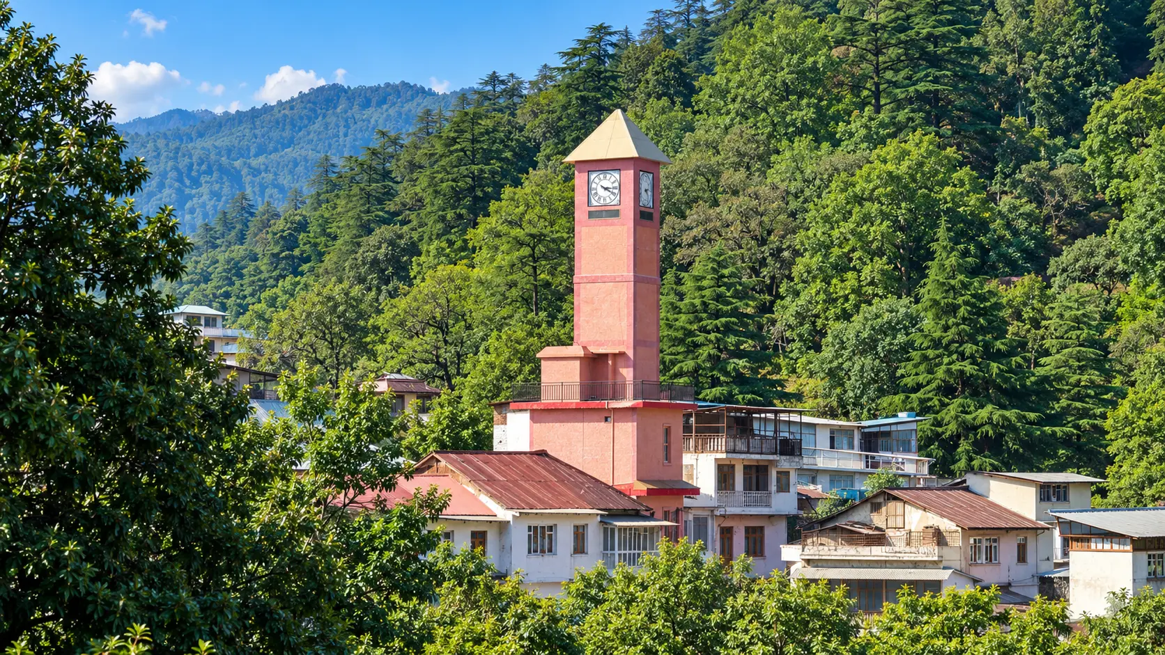 Clock Tower and Paltan Bazaar