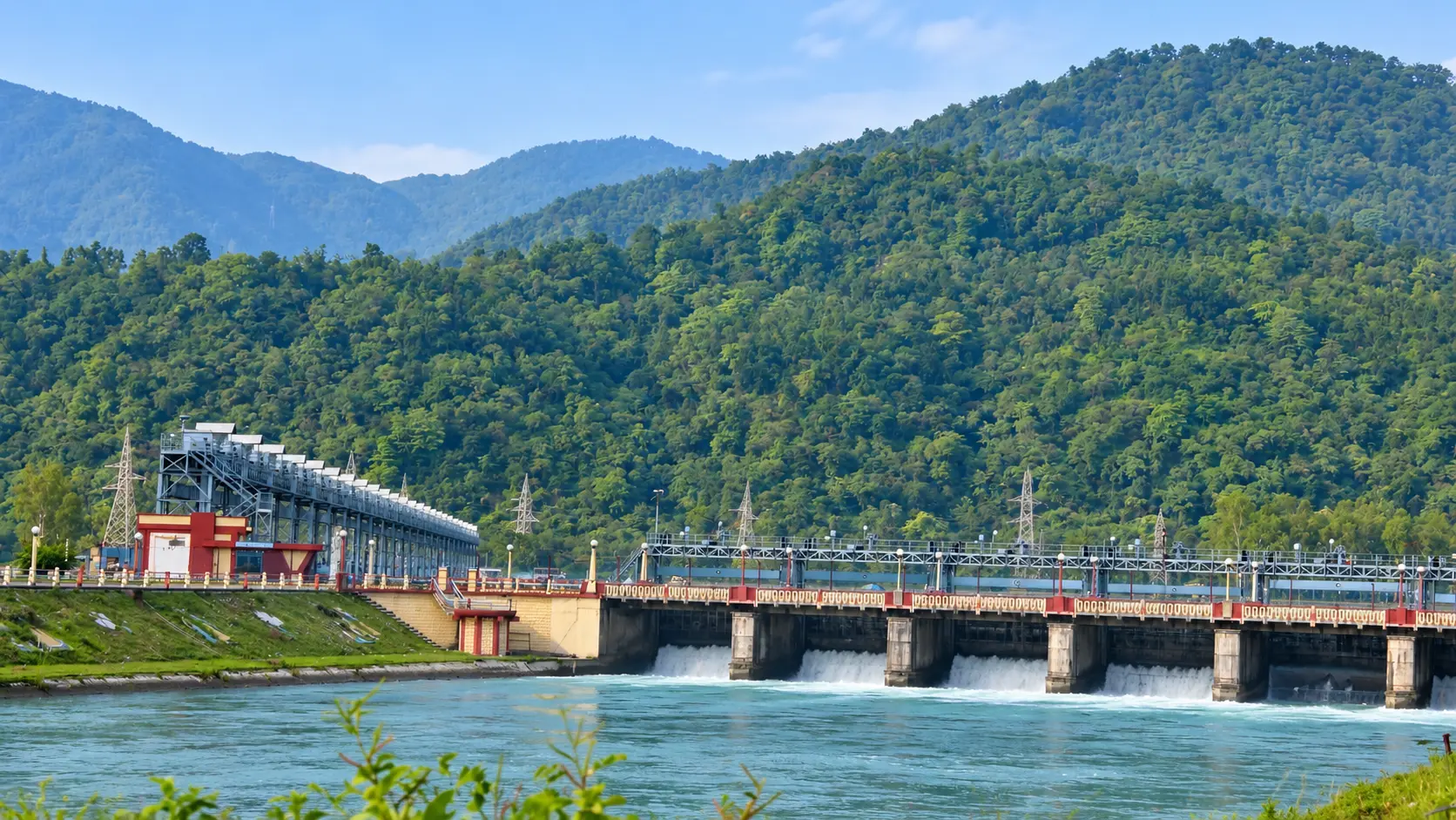 Dakpathar Barrage and Yamuna Park